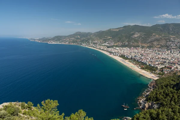 Alanya-클레 오 파트 라의 해변 — 스톡 사진