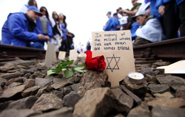 Toplama kampı Auschwitz Birkenau.Poland