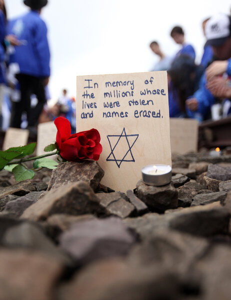 Concentration Camp in Auschwitz Birkenau.Poland