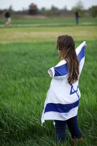 Campo di concentramento di Auschwitz Birkenau.Polonia — Foto Stock