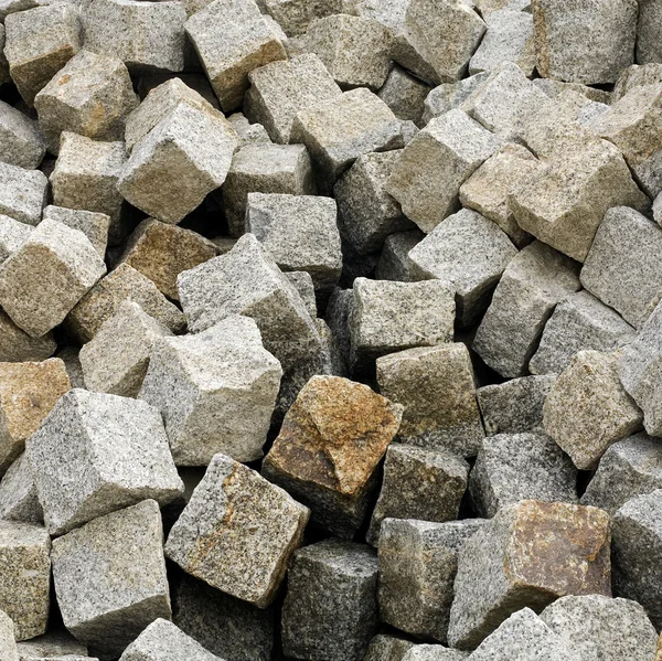 Pila di pavimentazione in granito — Foto Stock