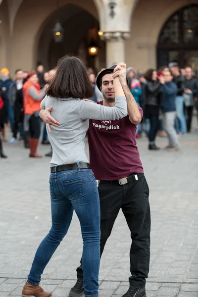 El día internacional de Flashmob de rueda de Casino — Foto de Stock