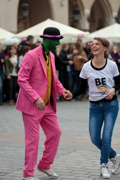 El día internacional de Flashmob de rueda de Casino — Foto de Stock