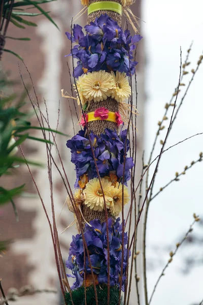 Krakau - Palme am Ostersonntag auf dem Hauptplatz — Stockfoto