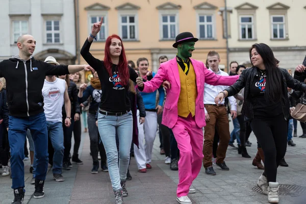 Il giorno internazionale Flashmob di rueda de Casino — Foto Stock