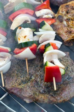 Izgarada leziz et ızgarası.