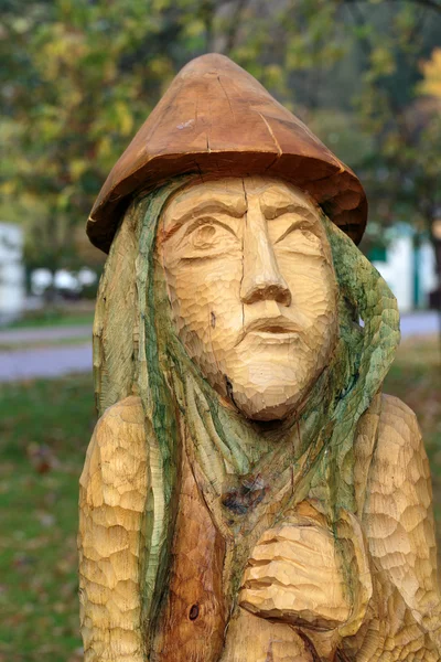 Figuras de madera de hadas de cuentos eslavos primitivos — Foto de Stock