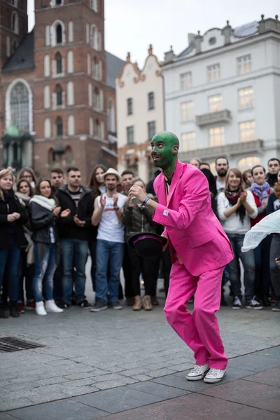 O dia internacional do Flashmob de rueda de Casino — Fotografia de Stock