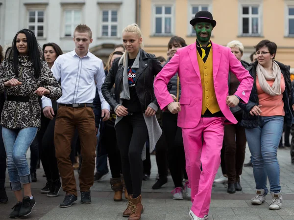 El día internacional de Flashmob de rueda de Casino — Foto de Stock