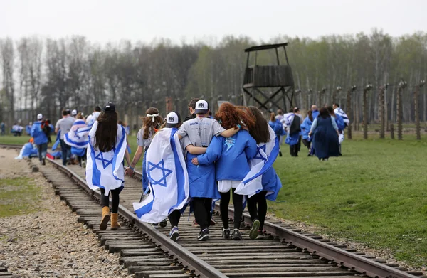 Journée internationale de commémoration de l'holocauste . — Photo