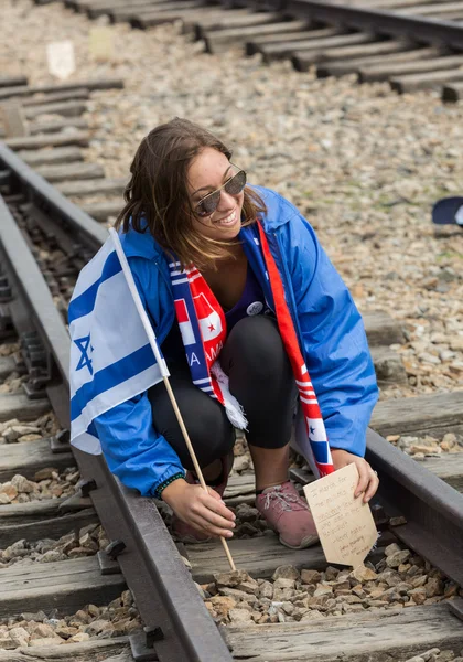 Journée internationale de commémoration de l'holocauste . — Photo