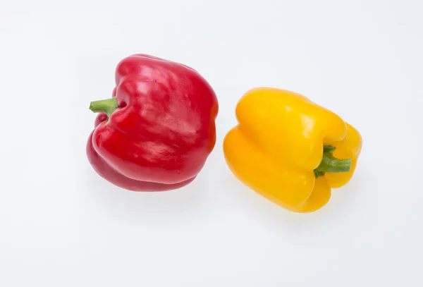 Paprika isolerad på vit bakgrund — Stockfoto