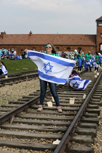 Journée internationale de commémoration de l'holocauste . — Photo