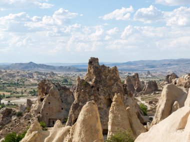 Kaya oluşumları Göreme Milli Parkı'nda. Cappadocia.Turkey