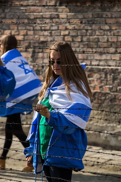 Journée internationale de commémoration de l'holocauste . — Photo