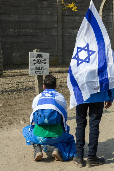 Journée internationale de commémoration de l'holocauste . — Photo