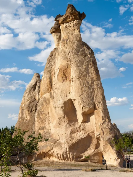 Rock formations in Goreme National Park . Cappadocia.Turkey — Stock Photo, Image