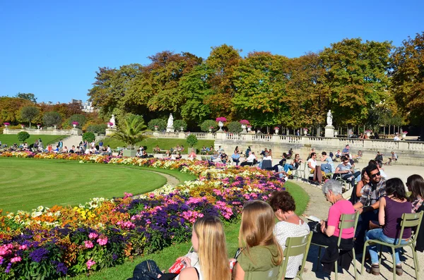 パリのルクセンブルク庭園 — ストック写真