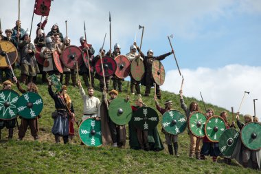 Rekawka - Polonya geleneği, Paskalya 'dan sonra Salı günü Krakow' da kutlandı.