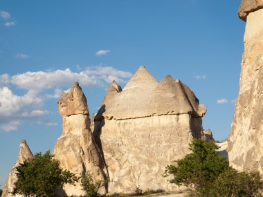 Kaya oluşumları Göreme Milli Parkı'nda. Cappadocia.Turkey