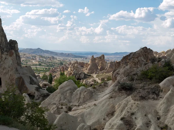 Formaciones rocosas en el Parque Nacional Goreme. Capadocia.Turquía —  Fotos de Stock