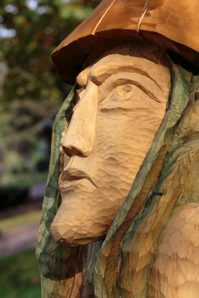 Figuras de madera de hadas de cuentos eslavos primitivos —  Fotos de Stock