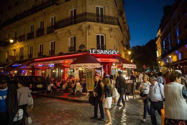 Latin quarter, paris, Fransa — Stok fotoğraf