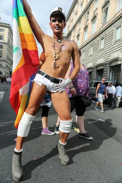 Fierté gay de Rome — Photo