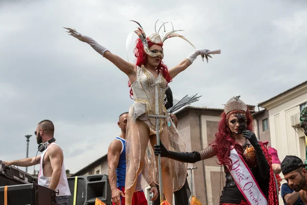 Rome hosts a popular Pride celebration - Rome Gay Pride — Stock Photo, Image