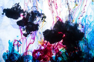 soyut ve çok renkli hareketli arka plan bulanıklık