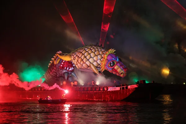 Great Dragons Parade — Stock Photo, Image