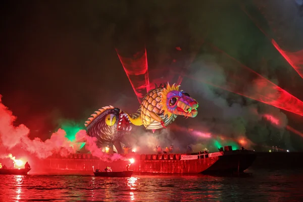 Great Dragons Parade — Stock Photo, Image