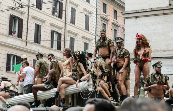 Rom gay pride — Stockfoto