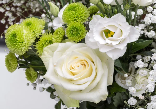 Close up of white roses — Stock Photo, Image