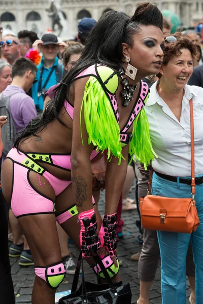 Rom gay pride — Stockfoto
