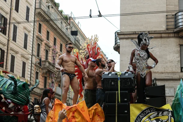 Rome Gay Pride — Stock Photo, Image