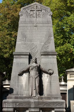 View of Pere Lachaise.