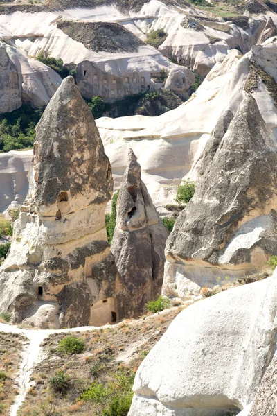 Szerelem-völgy Göreme nemzeti park. Cappadocia, Törökország — Stock Fotó