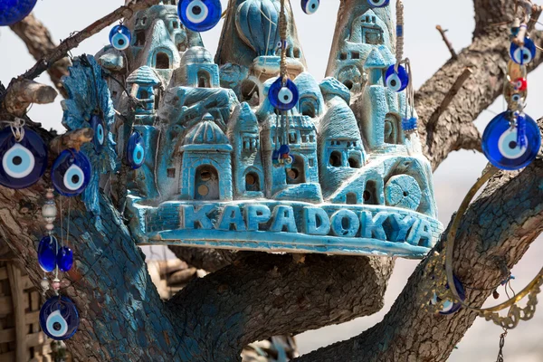 Homemade house souvenirs in Cappadocia, Turkey. — Stock Photo, Image