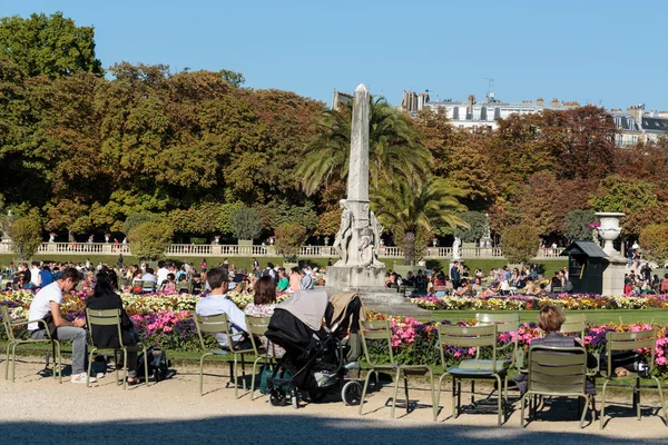 巴黎-卢森堡花园 — 图库照片