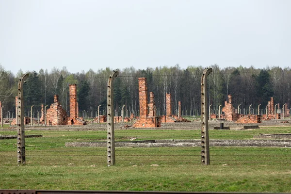 Auschwitz Ii Birkenau. Polsko. — Stock fotografie