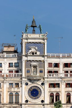 Torre dell Orologio - Venedik, İtalya 'daki St Mark' s saat kulesi