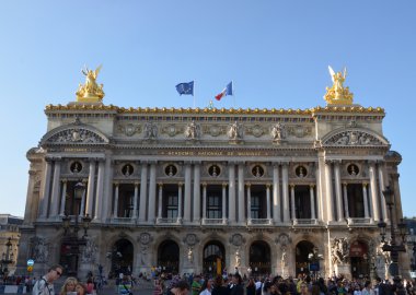 Paris Opera veya Garnier Palace.France.