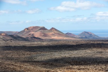 Timanfaya Milli Parkı lanzarote, Kanarya Adaları, İspanya
