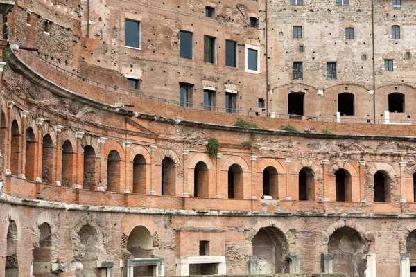 Trajan의 시장 (Mercati 디 Traiano) 로마에서의 유적. 이탈리아 — 스톡 사진