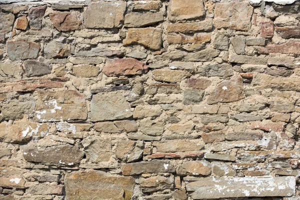 Partie d'un mur de pierre, pour le fond ou la texture. — Photo