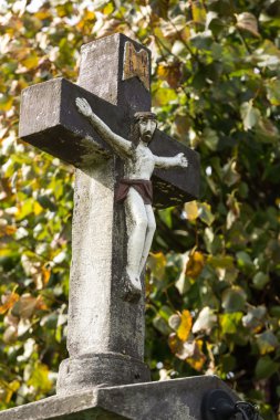 Siepraw Cracow yakınındaki eski Wayside tapınak. Polonya