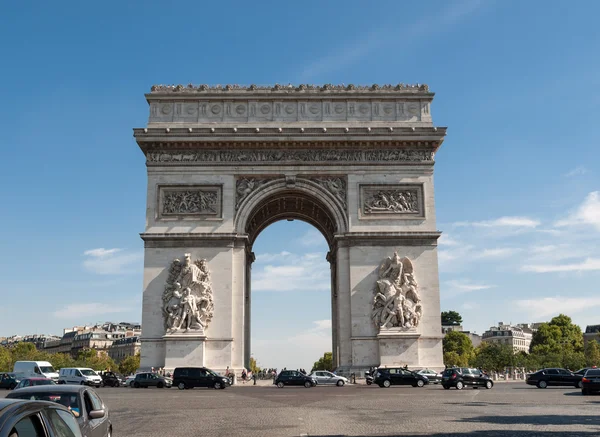 Arco do triunfo em Paris - França — Fotografia de Stock