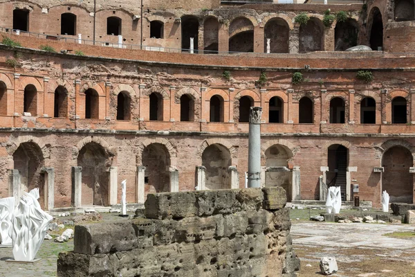 로마의 트 라 야누스의 포럼입니다. 이탈리아 — 스톡 사진