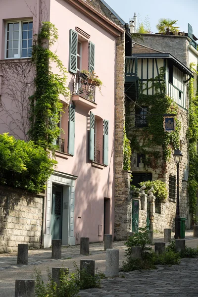 Rue de l'Abreuvoir, Montmartre, Paris, — Stockfoto